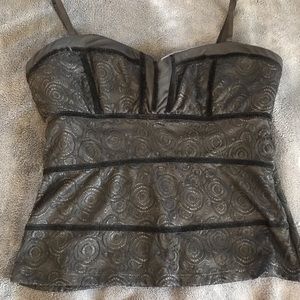 Black Lace corset top